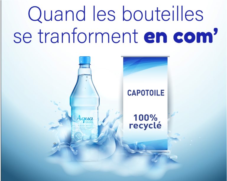 Le CAPOTOILE ce support 100 % recyclé !