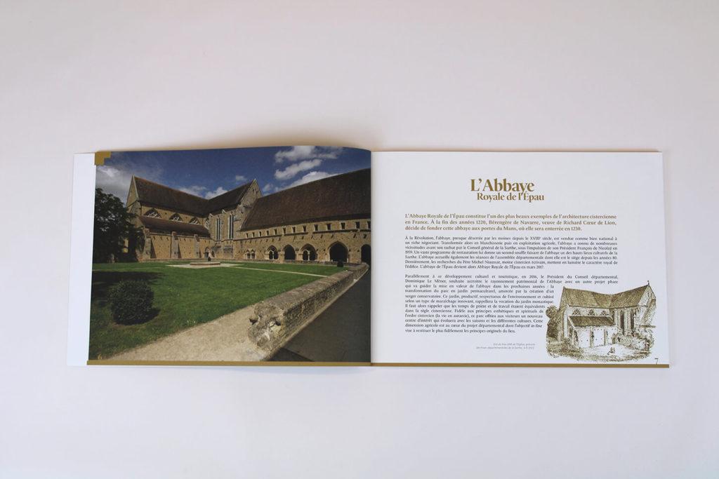 Brochure commerciale ITF Imprimeurs : Abbaye royale de l'Épau