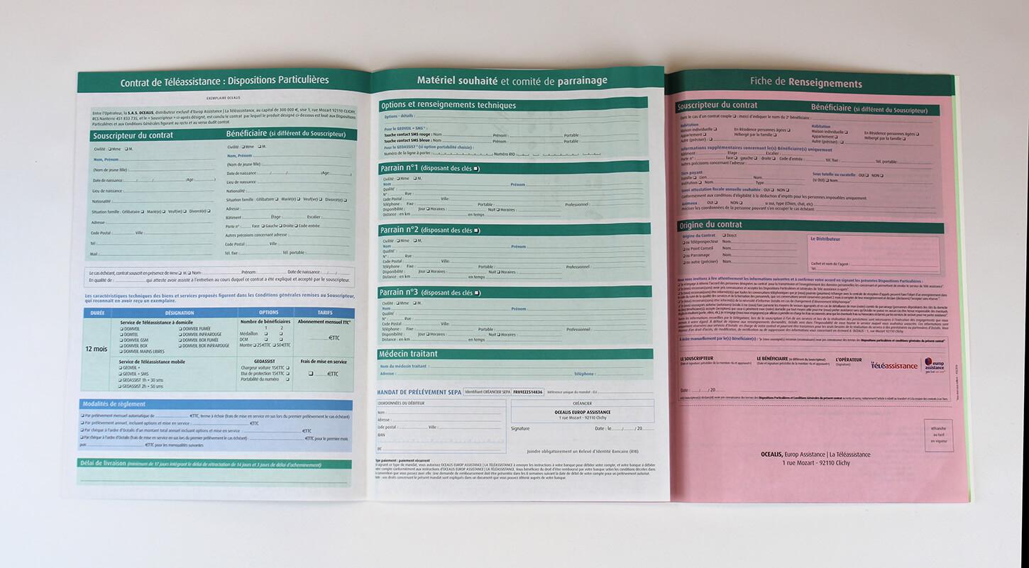 liasse autocopiantes