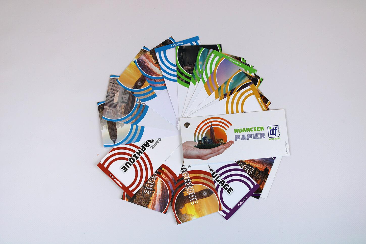 nuancier et classeur